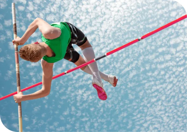 Athletes jumping | Emirates sports science & Sports Medicine